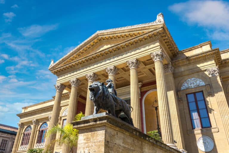 Visite guidée de l'opéra Teatro Massimo