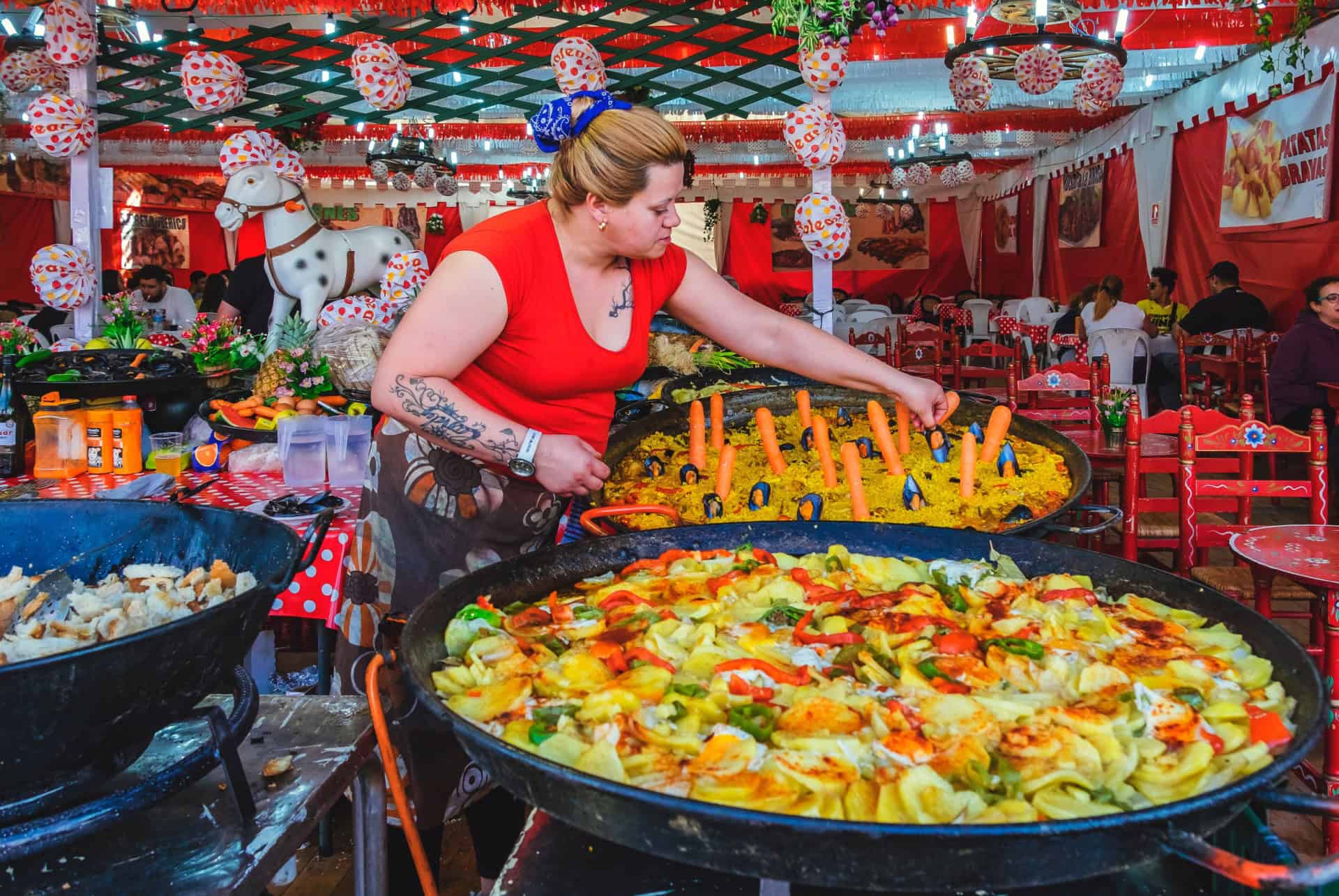 feria de abril barcelone en avril