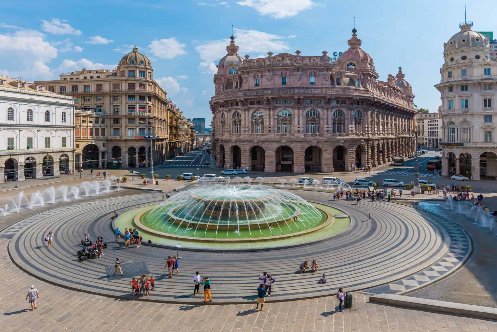 piazza de ferrari a genes