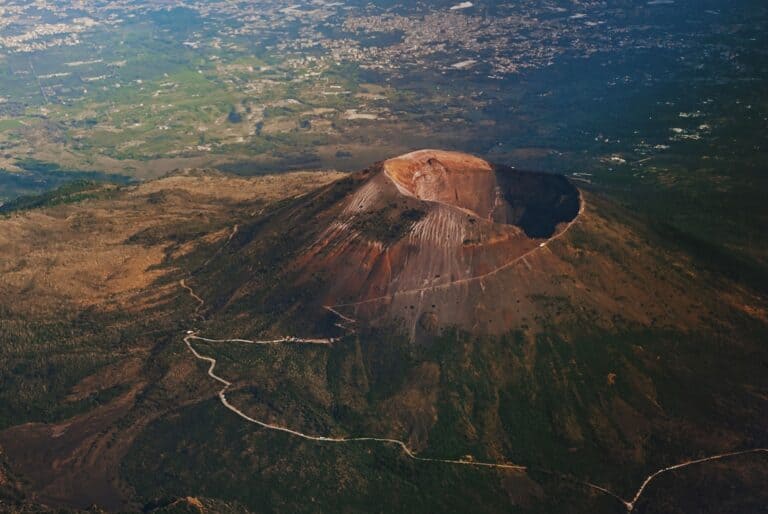 Entrée au Vésuve et transfert depuis Naples