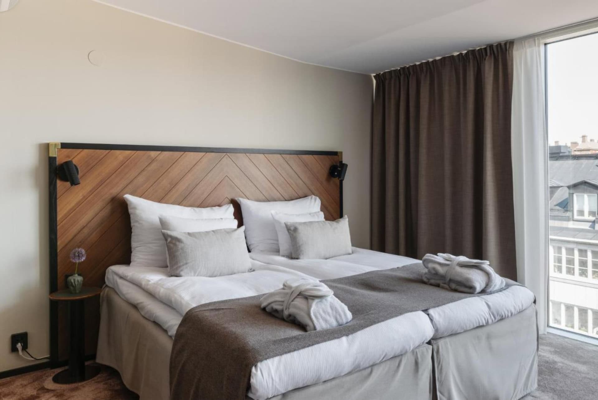 clarion hotel amaranten chambre