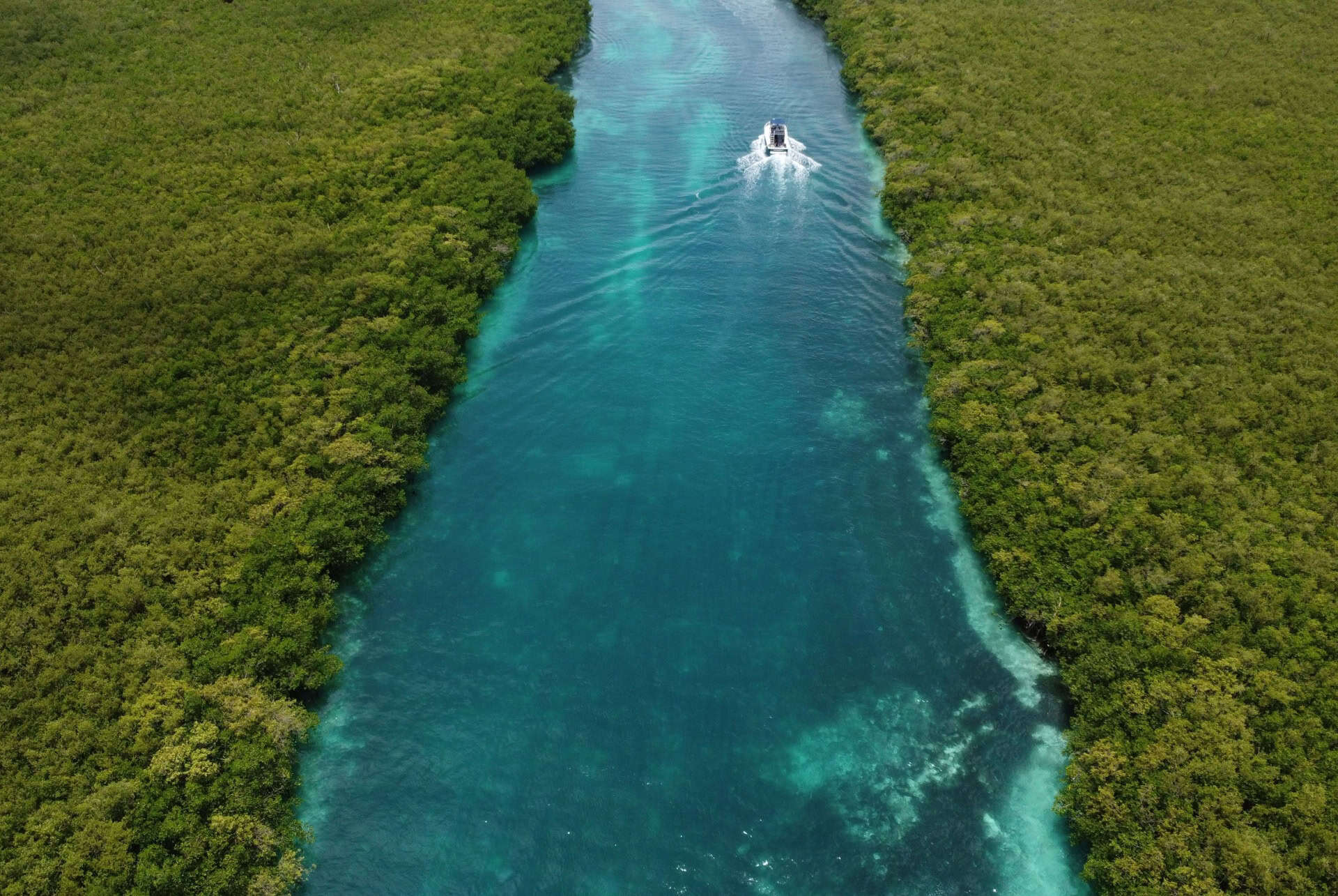 excursion bateau lagune de nichupte cancun
