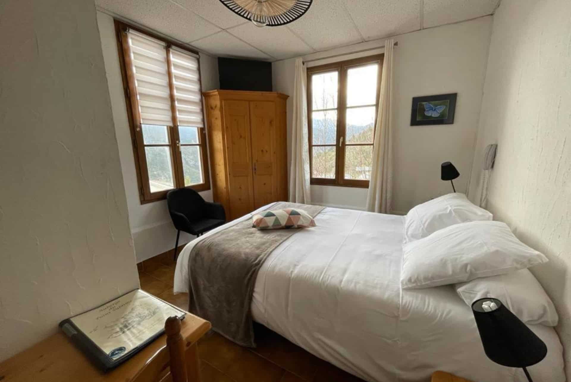 auberge du point sublime chambre