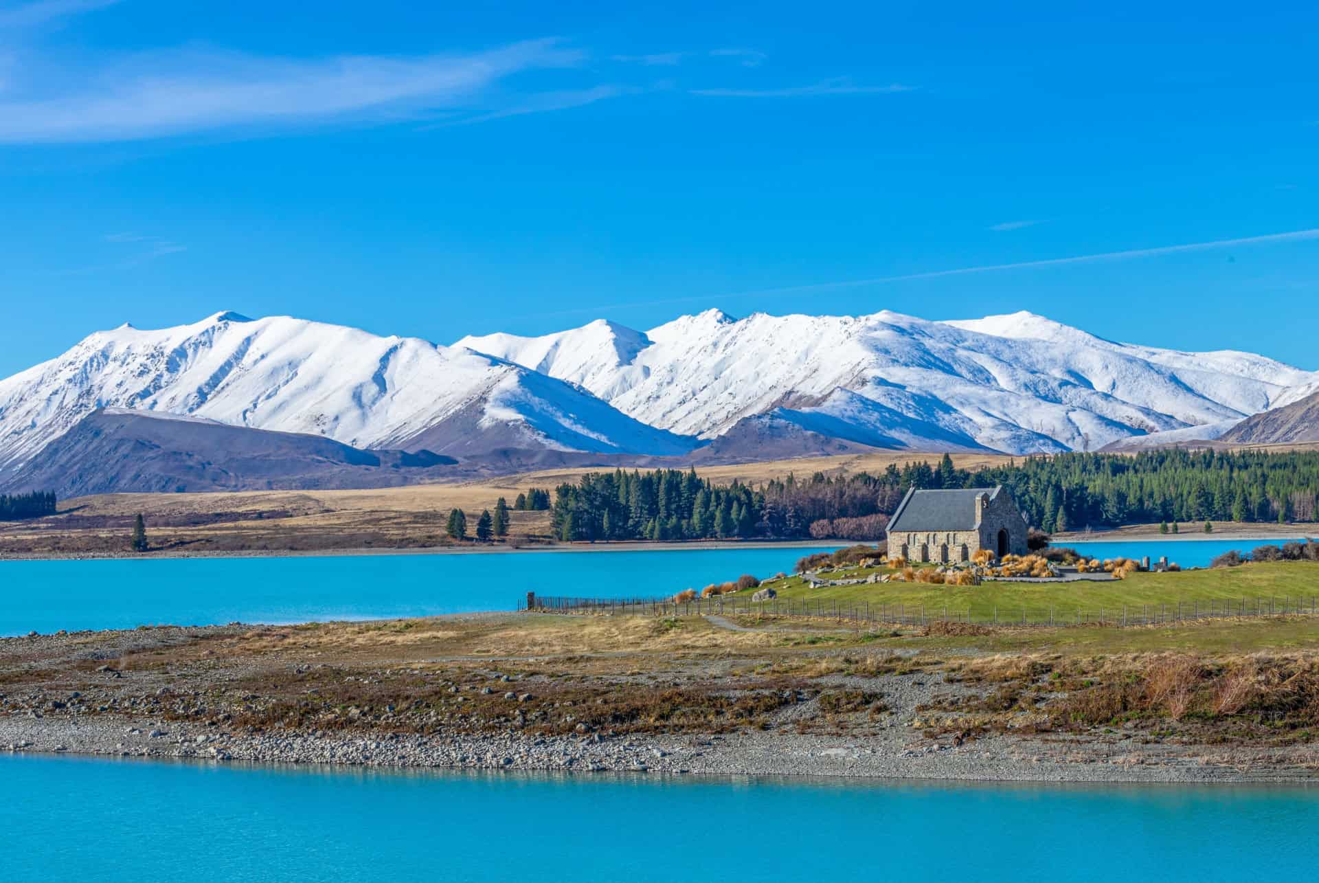 lac tekapo nouvelle zelande