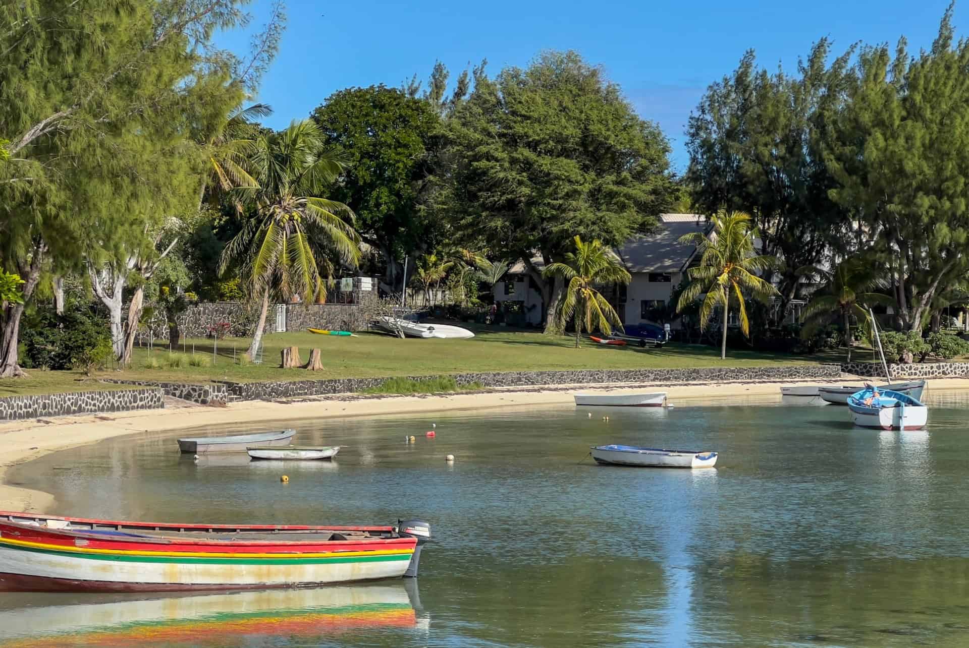 plage anse la raie maurice
