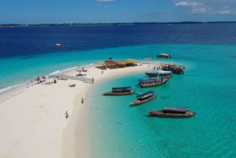 Excursion en bateau à Nakupenda et Prison Island