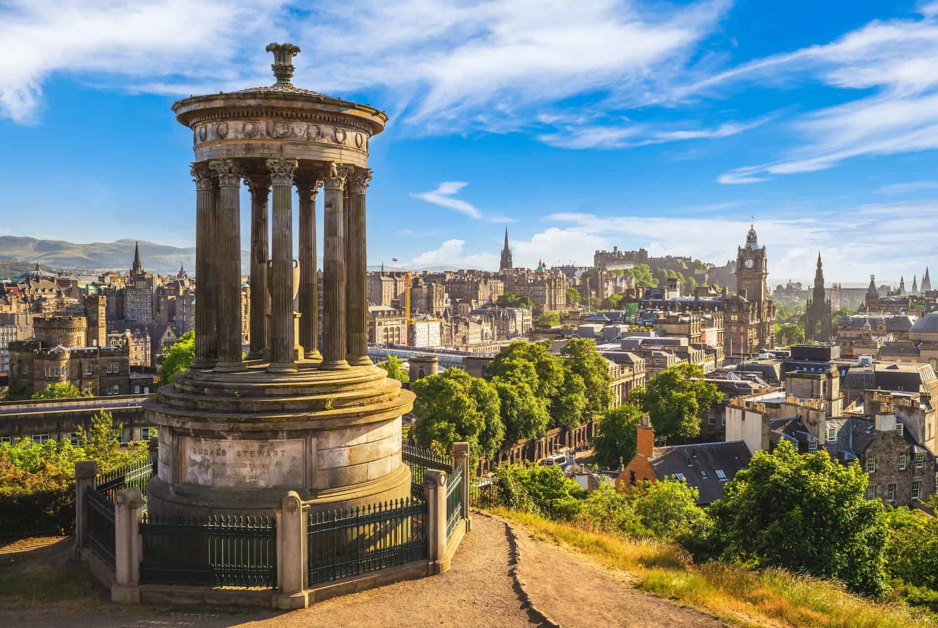 edimbourg en 2 jours calton hill