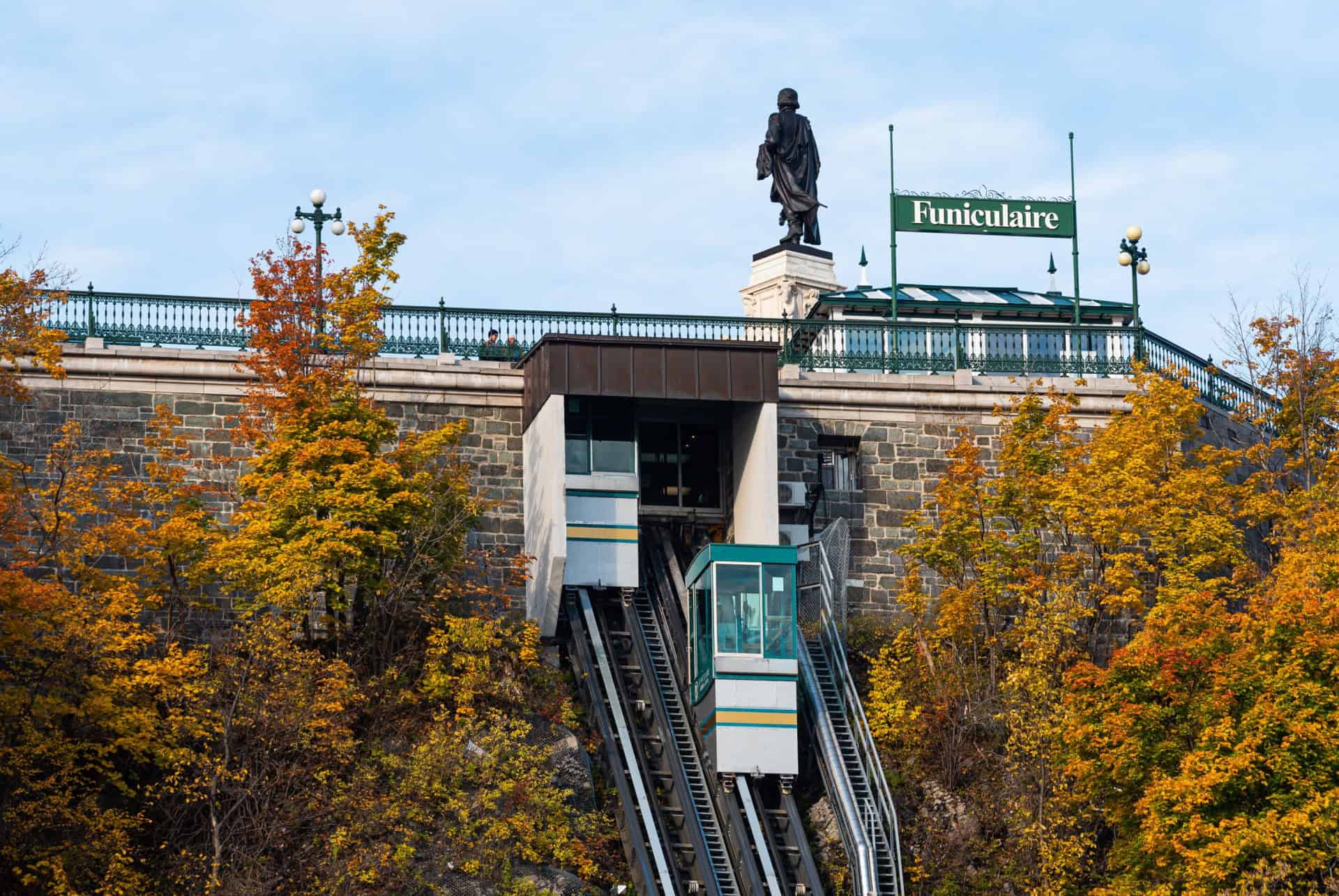 funiculaire vieux quebec