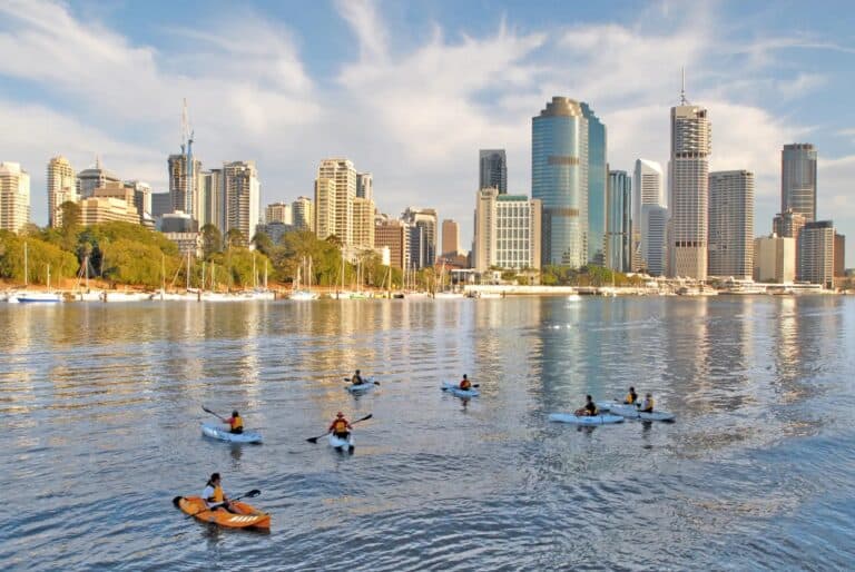 Visite guidée en kayak sur Brisbane River