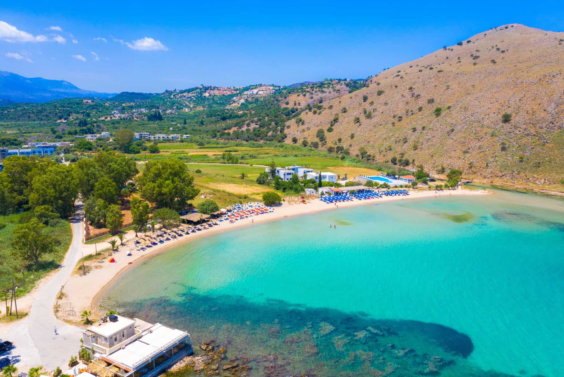 plus belles plages de crete georgioupolis