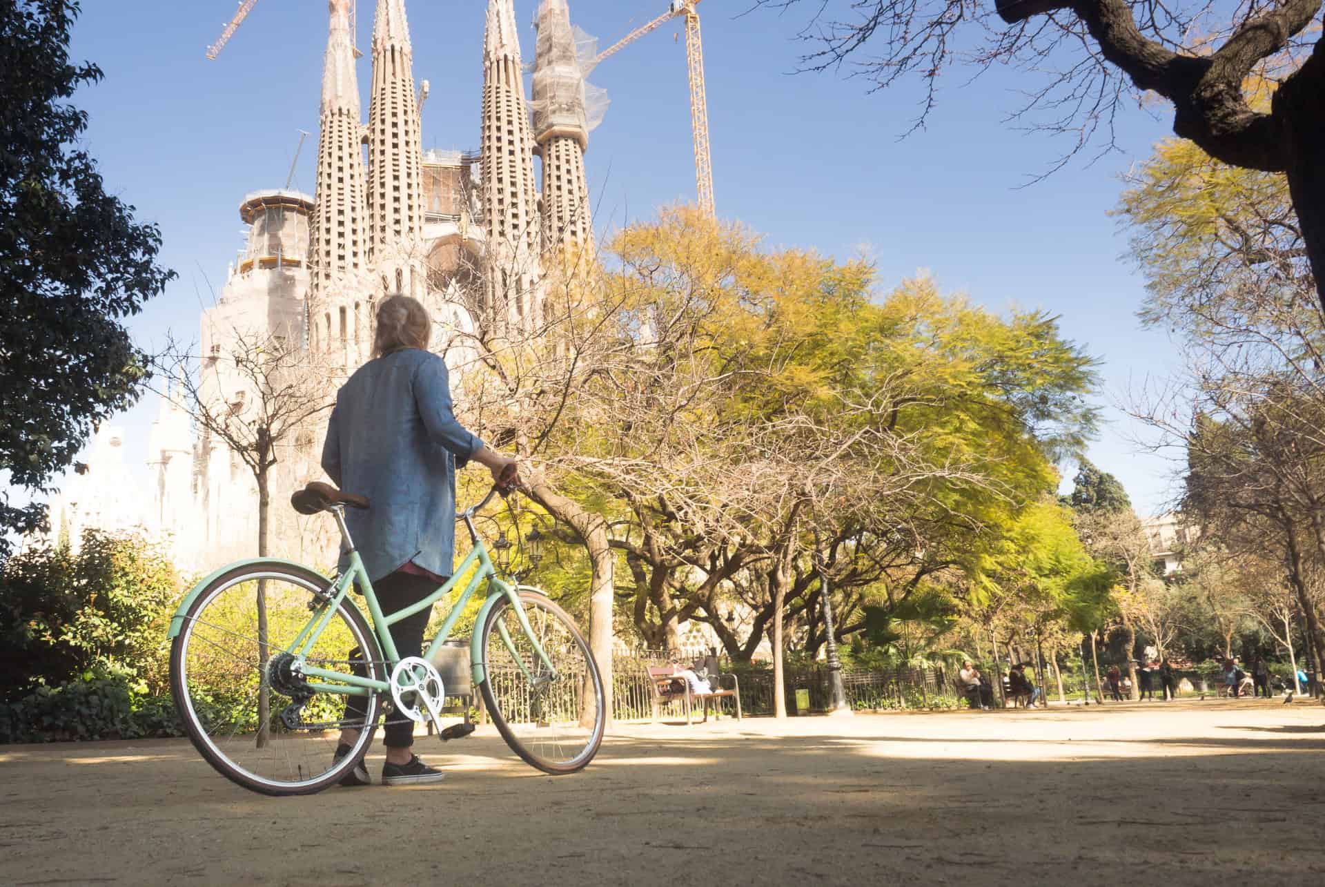 velo barcelone en juillet