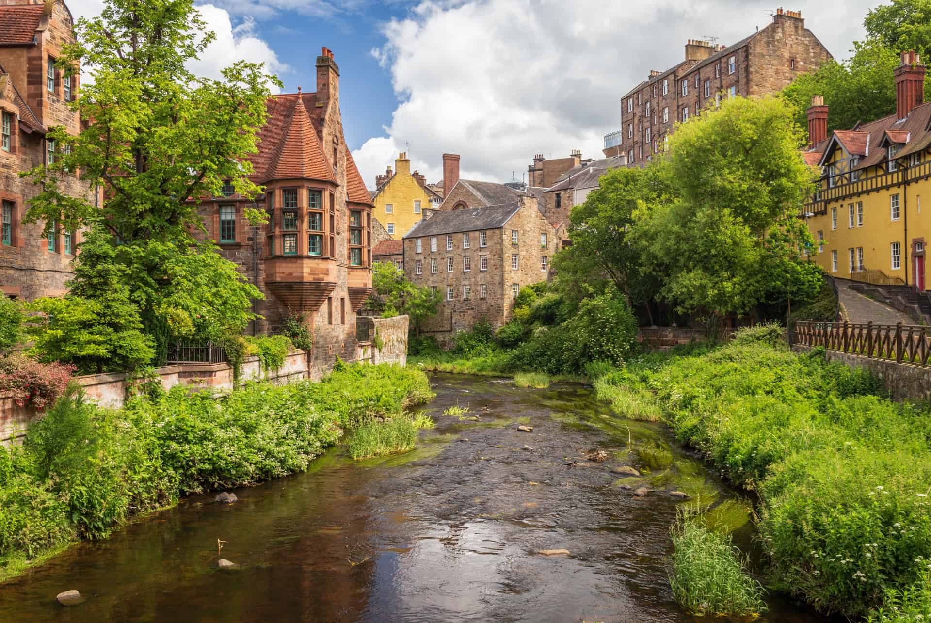 edimbourg en septembre village de dean