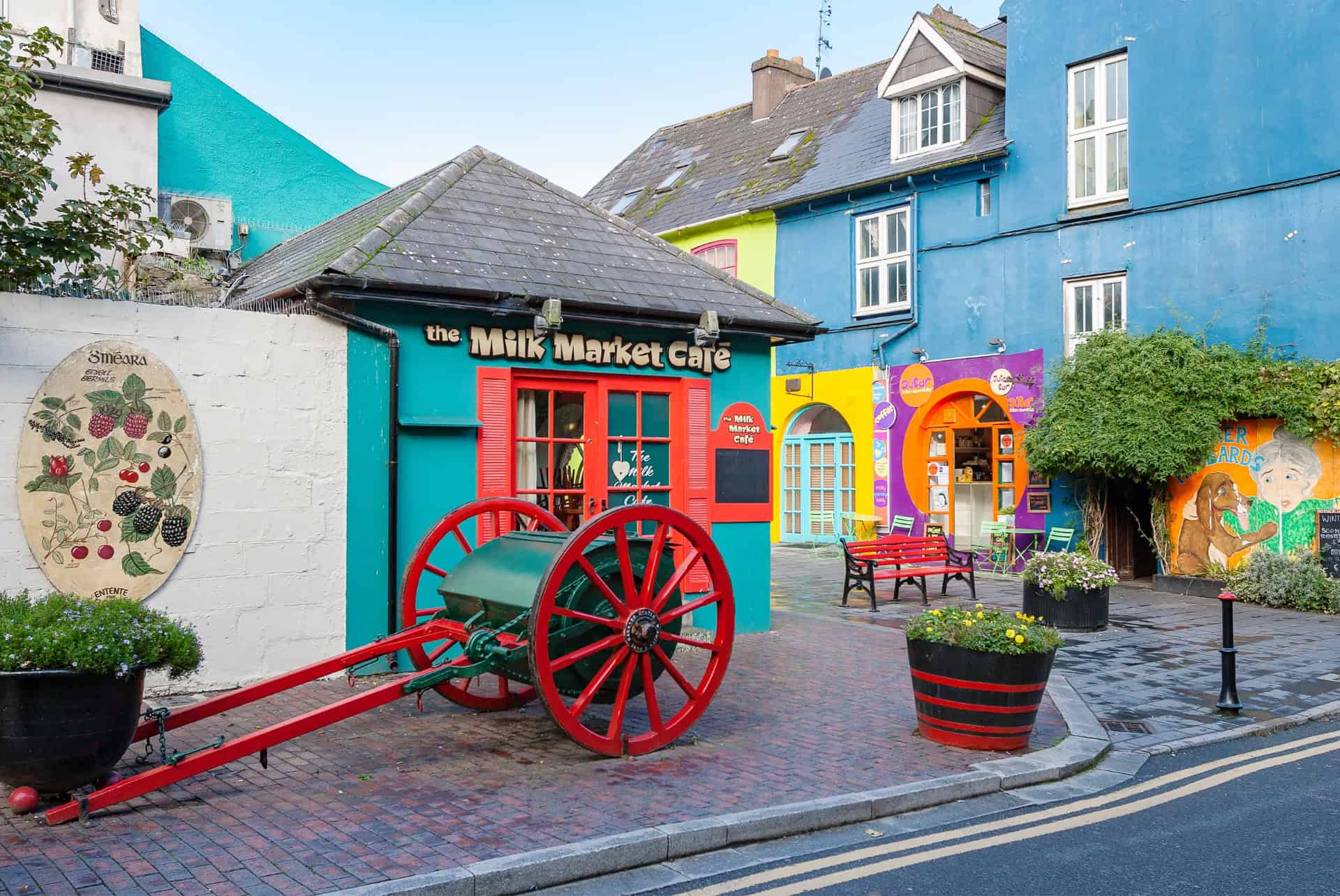 petite rue a kinsale en irlande