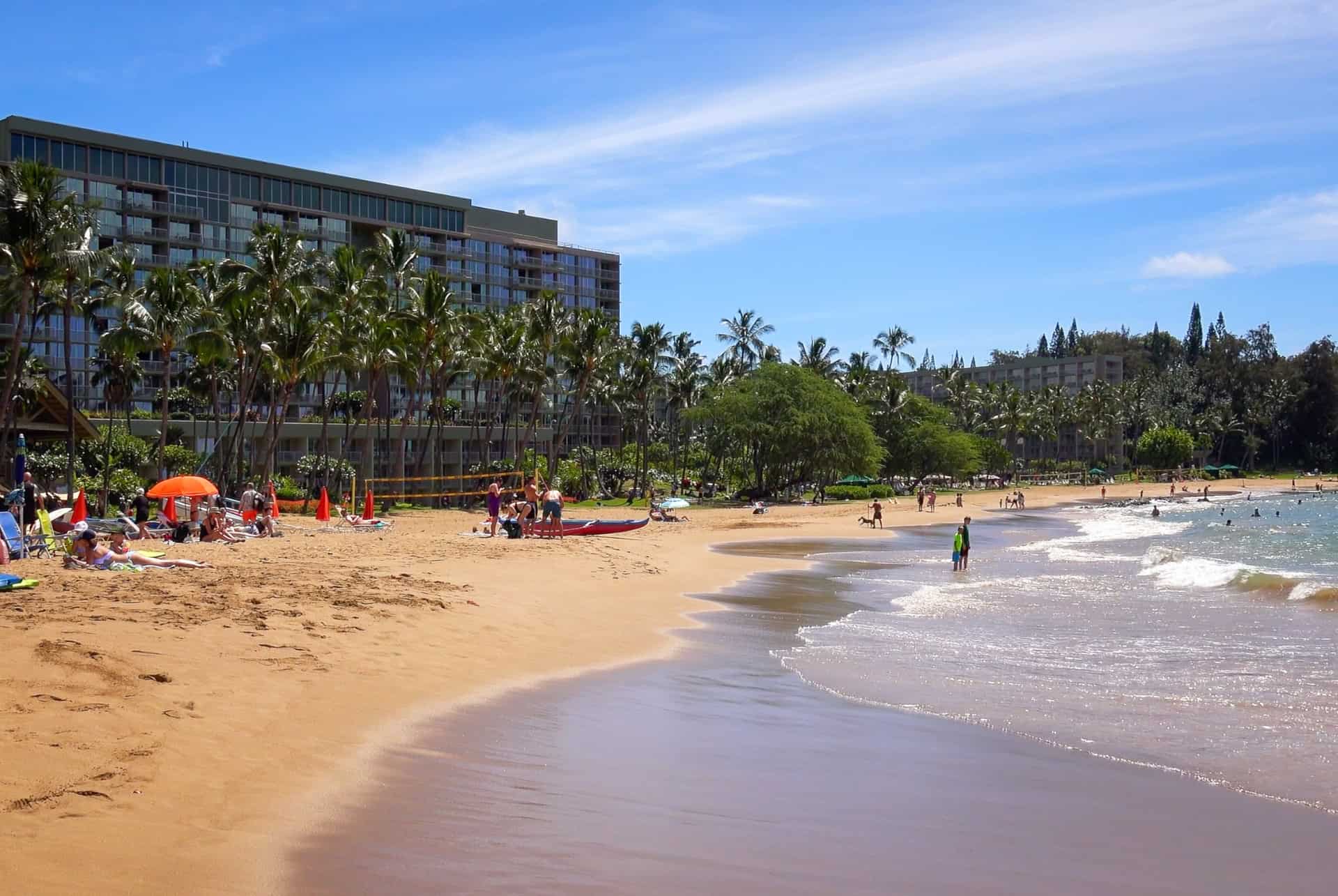 plage de Kalapaki lihue