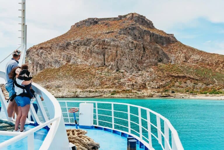 Croisière en bateau vers la lagune de Balos et Gramvousa