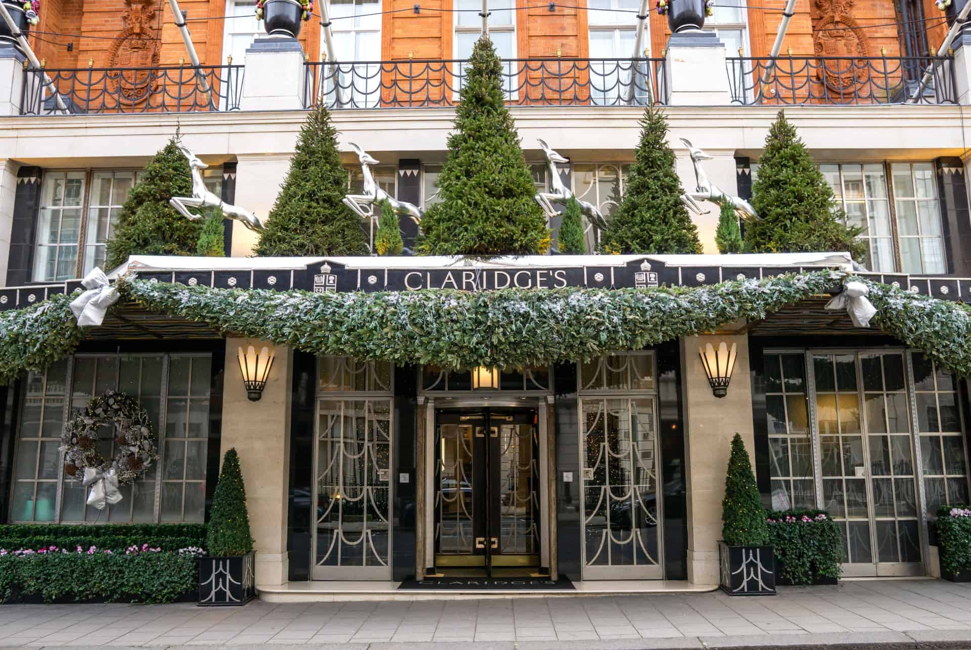 hotel decore pour noel a londres