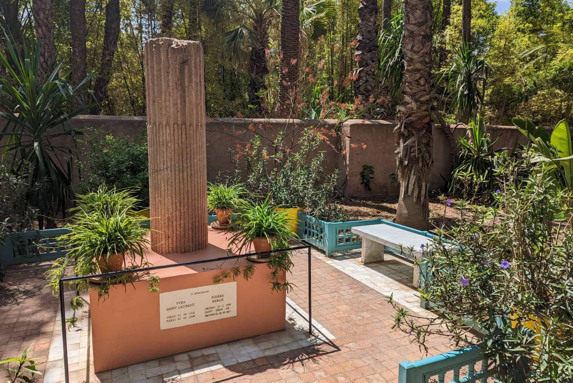 jardin majorelle memorial