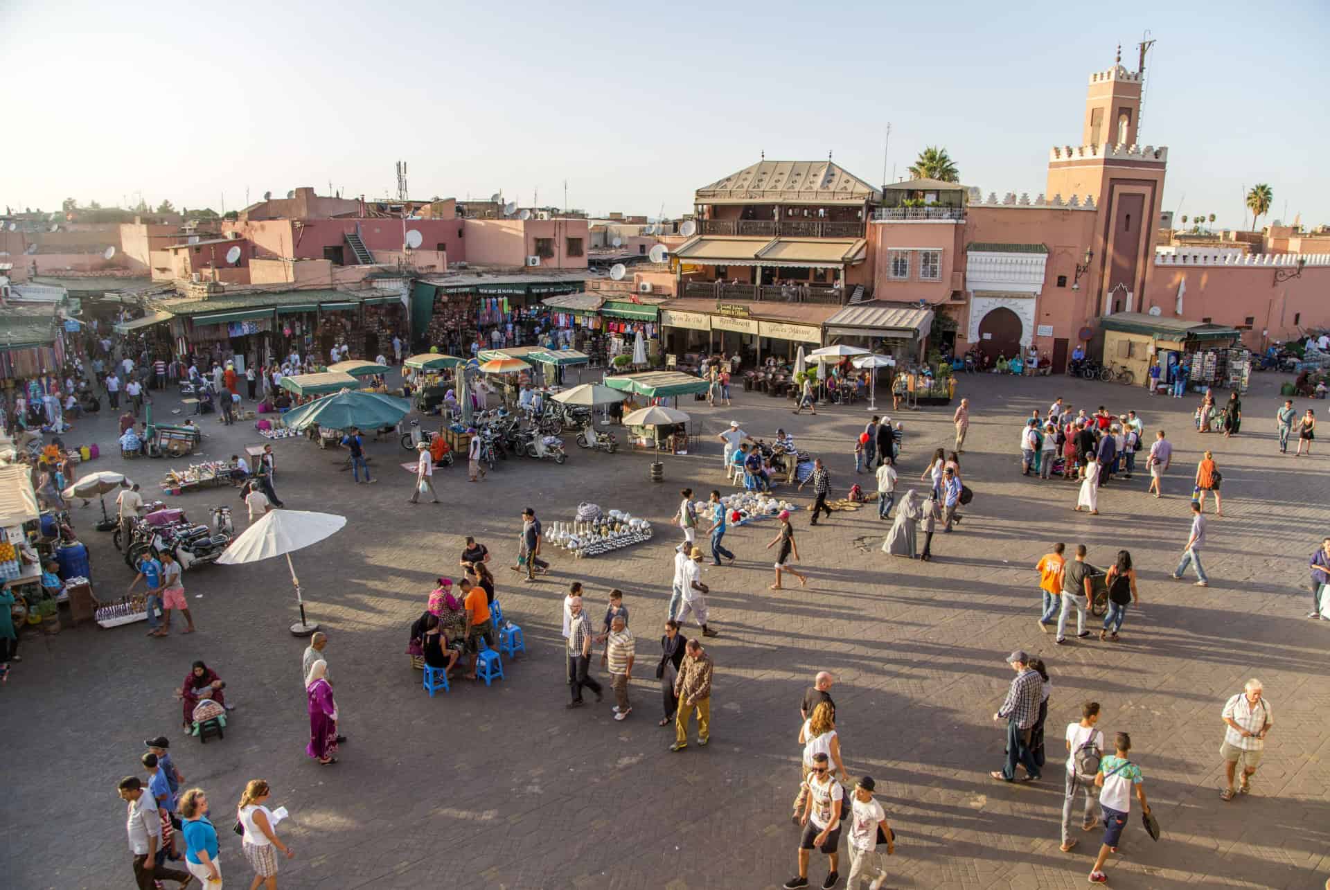 jemaa el fna marrakech janvier