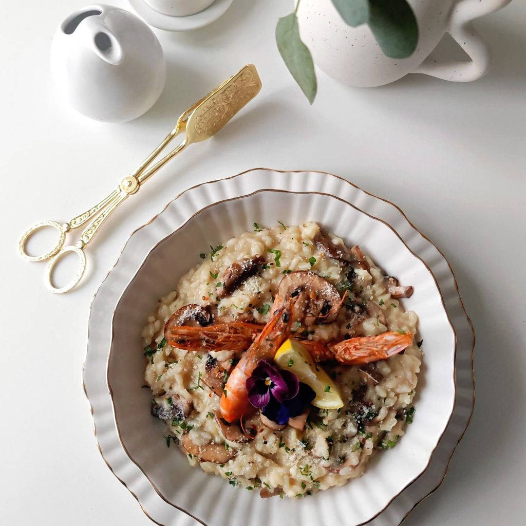 RISOTTO-AUX-CHAMPIGNONS-GAMBAS-SAUTEES (2)