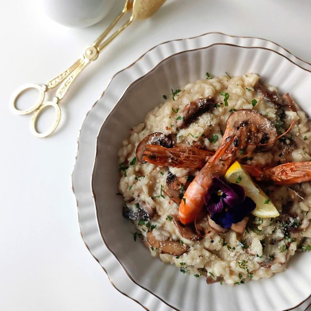 RISOTTO-AUX-CHAMPIGNONS-GAMBAS-SAUTEES (4)